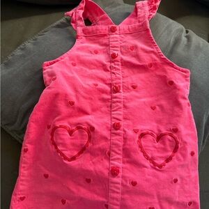 Gymboree Pink Heart Casual Dress